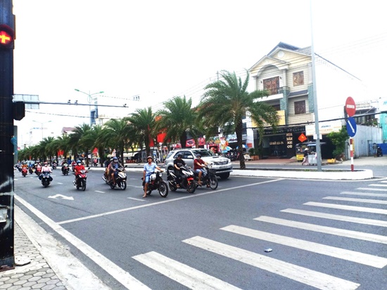 Cà Mau phạt nguội nhiều xe máy. Ảnh: Công an Cà Mau