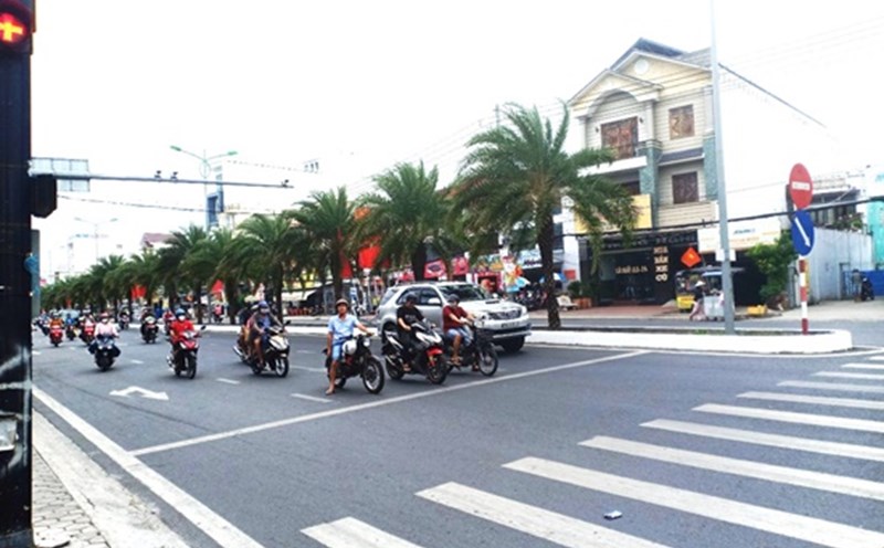 Cà Mau phạt nguội nhiều xe máy. Ảnh: Công an Cà Mau