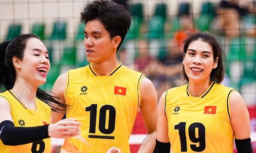 Tuyển bóng chuyền nữ Việt Nam sẽ gặp Korabelka (Nga) tại chung kết VTV Cup 2024. Ảnh: VFV