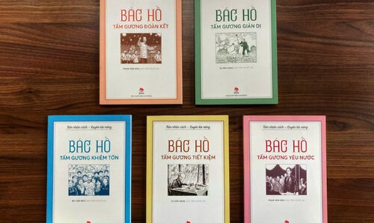 Nhà xuất bản Kim Đồng ra mắt bộ sách “Rèn nhân cách – Luyện tài năng”. Ảnh: K. Đ