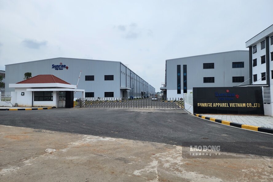 Sunrise Company Limited at Hoang Xa Industrial Park. Photo: To Cong.