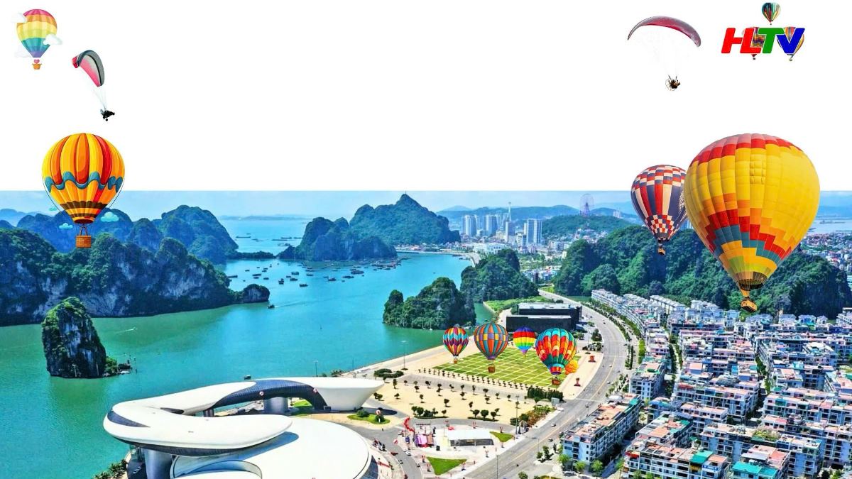 Nơi tổ chức bay khinh khí cầu Hạ Long. Ảnh: Ban tổ chức