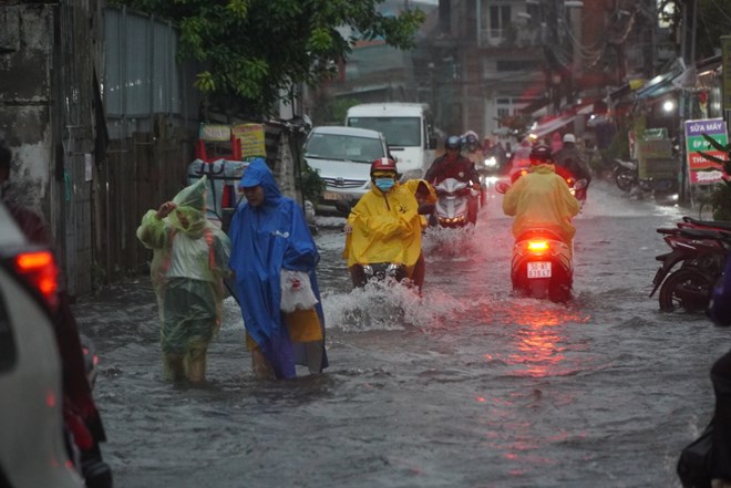 Heavy rain is forecast in many places across the country on the occasion of September 2nd. Photo: Nguyen Chan