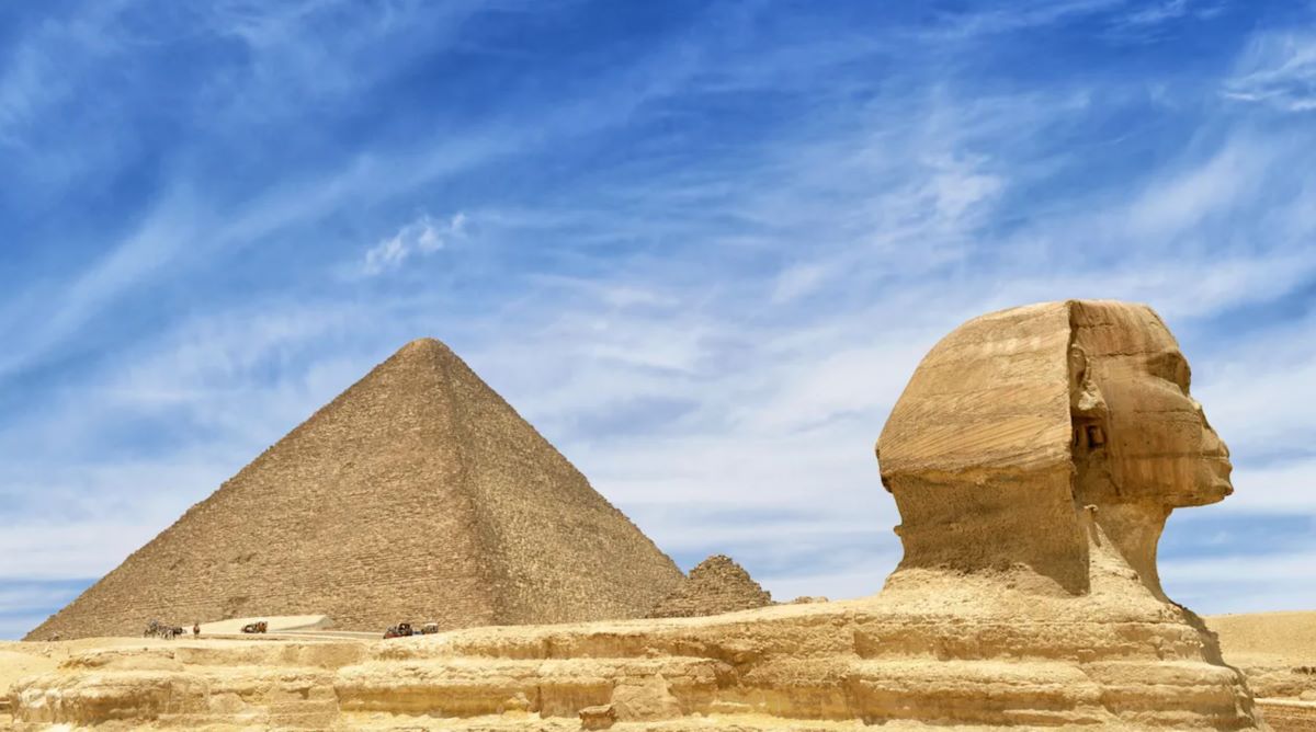 Đại kim tự tháp Giza. Ảnh: Wiki