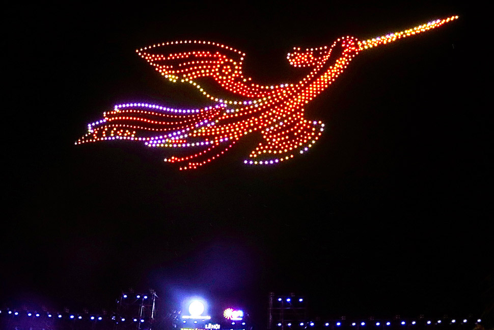 Đội UAE vô địch Lễ hội Vịnh ánh sáng quốc tế Nha Trang 2024