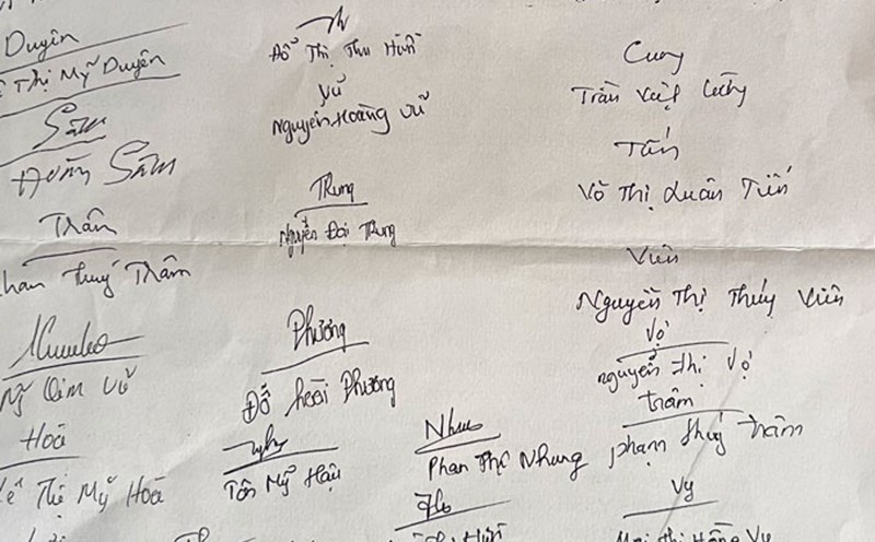 Đơn khiếu nại của người lao động FLC Quy Nhơn.