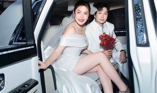 Tiệc đính hôn của NSƯT Vũ Luân và Hoa hậu Phương Lê. Ảnh: NVCC