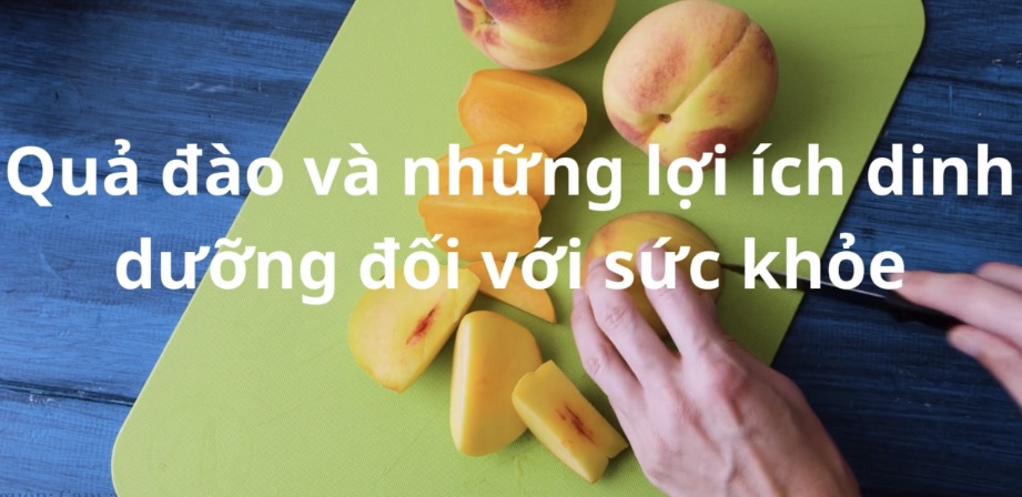 Lợi ích dinh dưỡng từ quả đào, từ cải thiện sức khỏe đến giảm cân hiệu quả. Đồ hoạ: Hương Giang 