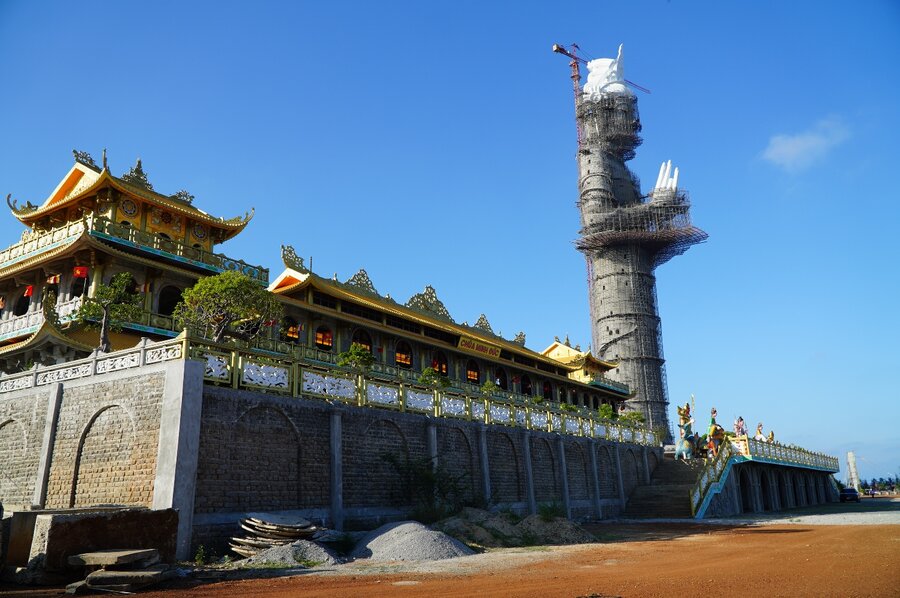 Ngôi chùa ở Quảng Ngãi có tượng Phật Quan Âm cao nhất nước