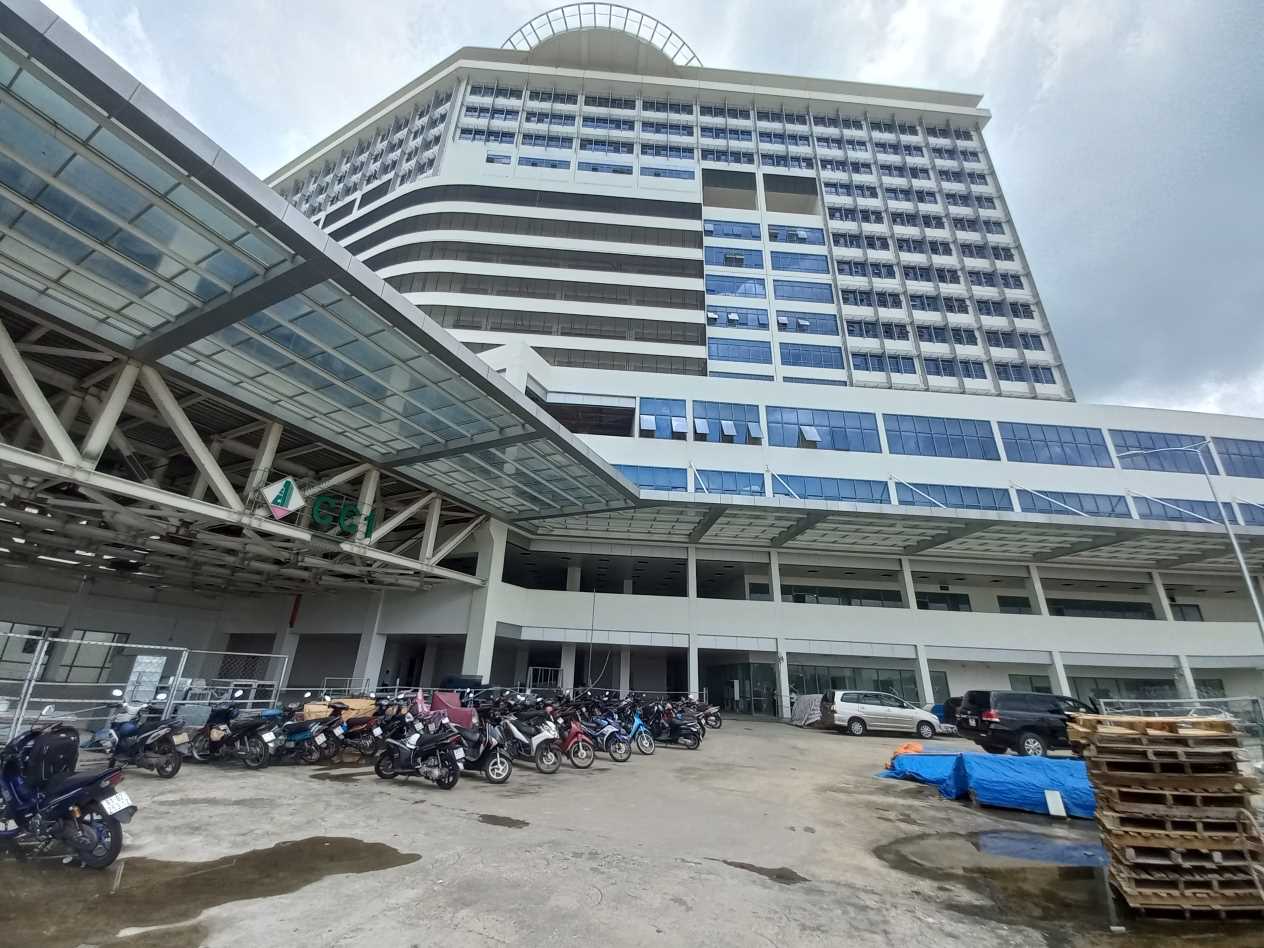 Dự án Bệnh viện Đa khoa 1.500 giường ở phường Định Hòa, thành phố Thủ Dầu Một, tỉnh Bình Dương. Ảnh: Đình Trọng