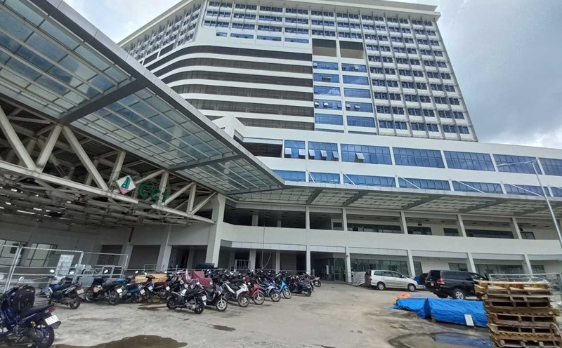 1,500-bed General Hospital Project in Dinh Hoa Ward, Thu Dau Mot City, Binh Duong Province. Photo: Dinh Trong