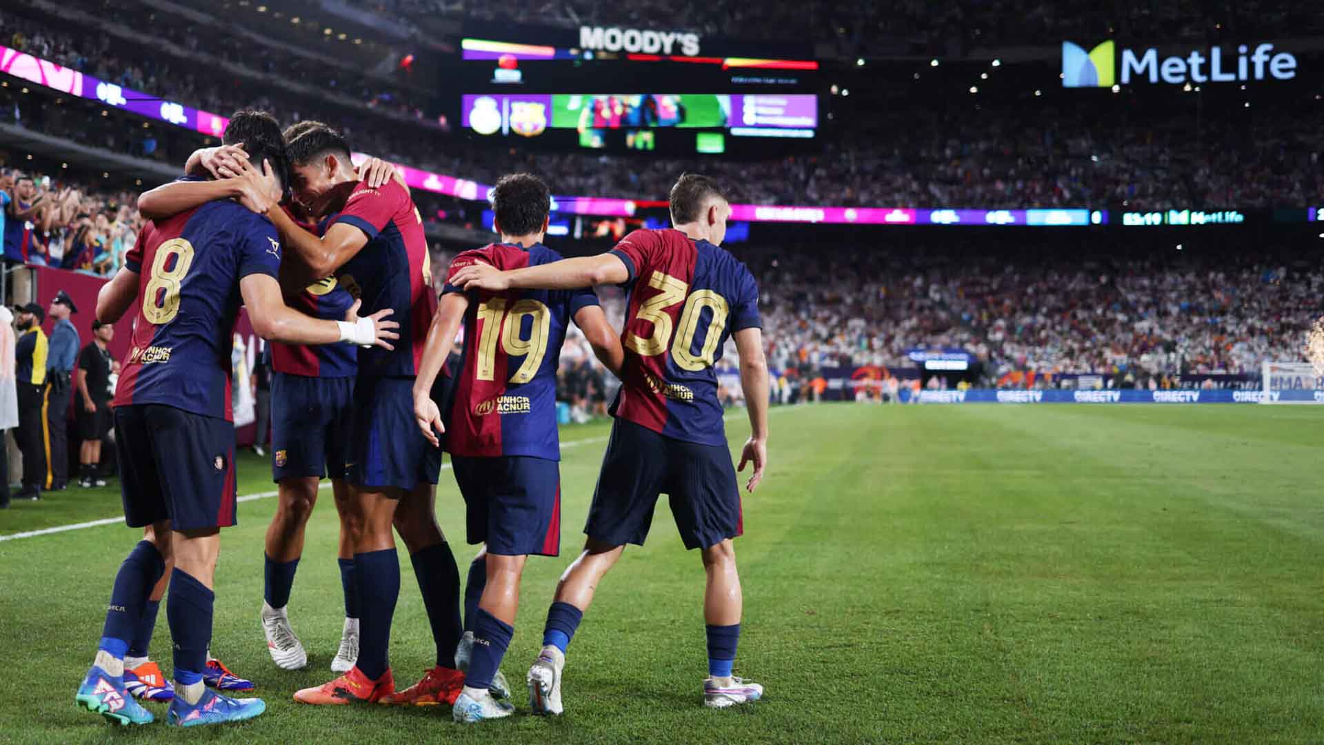 Hope for a successful new season is gradually brightening for Barcelona. Photo: AFP