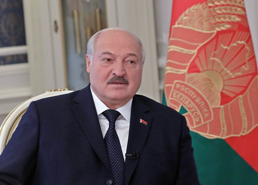 President of Belarus Alexander Lukashenko. Photo: Xinhua