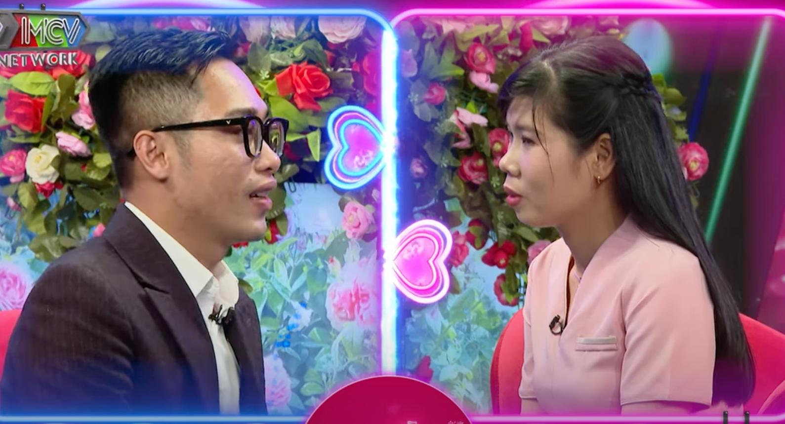 Cặp đôi tại "Bạn muốn hẹn hò". Ảnh: MCV.