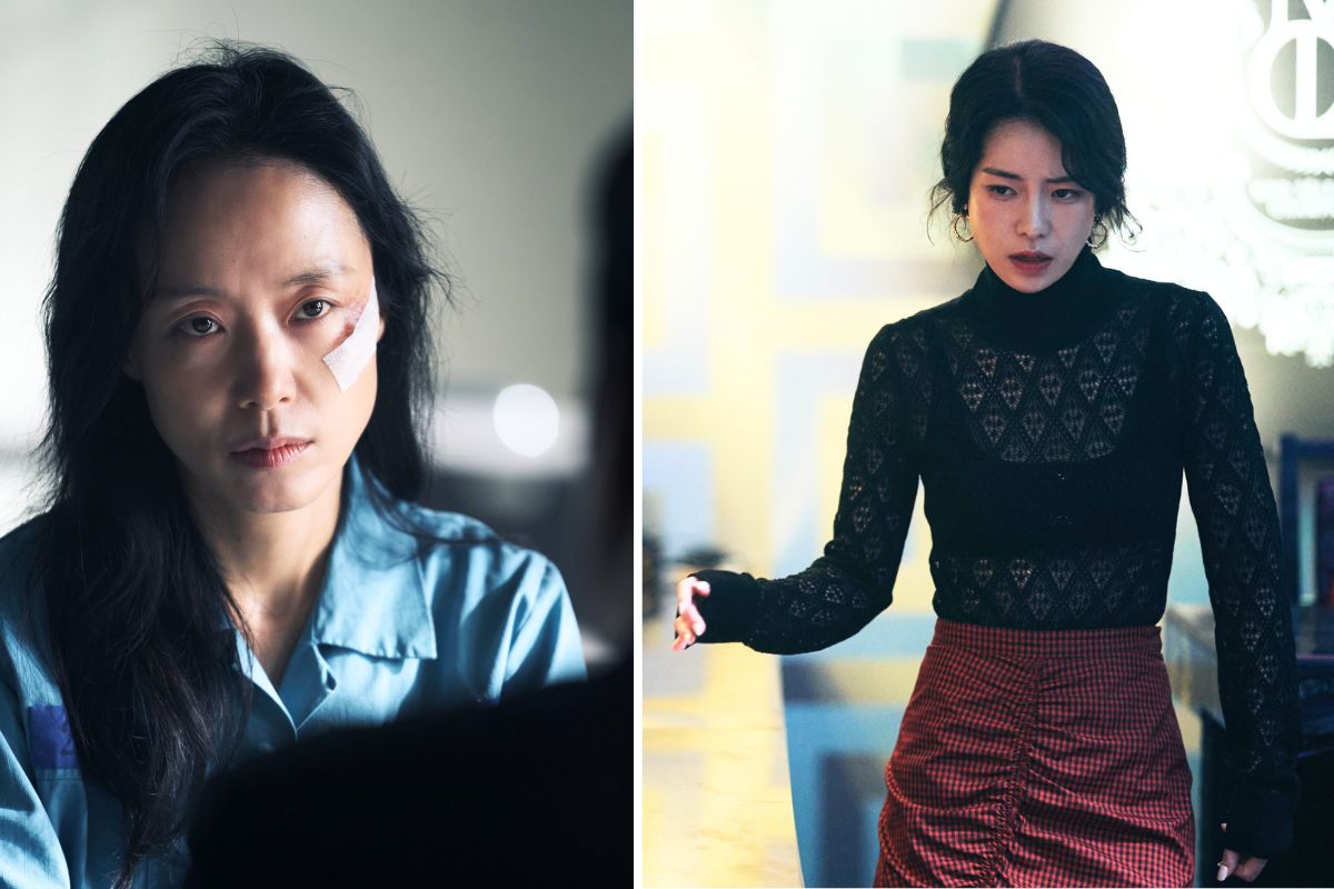 Jeon Do Yeon and Lim Ji Yeon in the movie