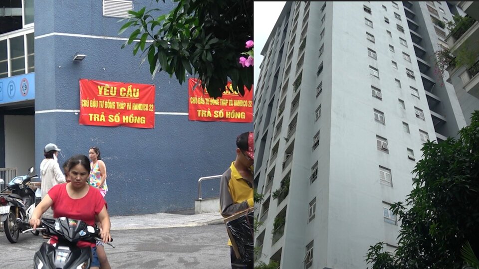 Nan giải chung cư sai phép, 1000 hộ dân chưa có sổ hồng Ảnh: Cao Thơm 