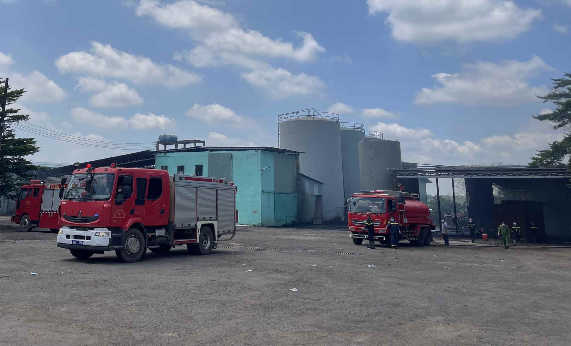 Hiện trường vụ nổ khiến 2 người chết, 1 người bị thương ở Bình Phước. Ảnh: Công an Bình Phước