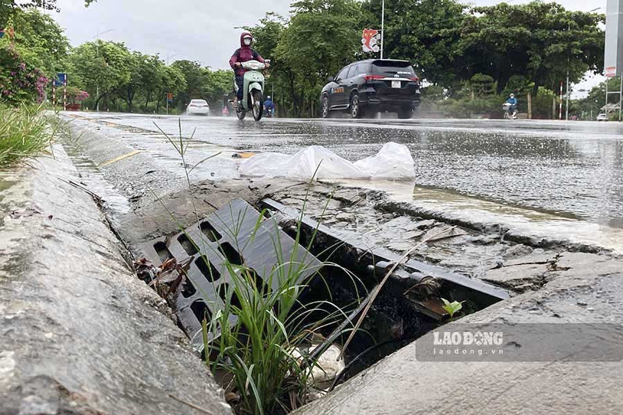 Walking along Vo Nguyen Giap Street or Nguyen Huu Tho Street, it is easy to see lost manhole covers and open manholes. This not only poses a potential risk of traffic safety but also creates a bad image for a tourist city.