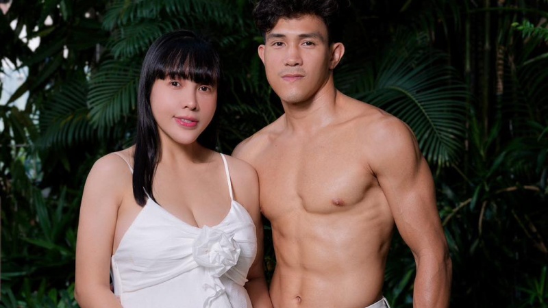 Nguyễn Trần Duy Nhất và bà xã Kim Oanh. Ảnh: Facebook nhân vật.