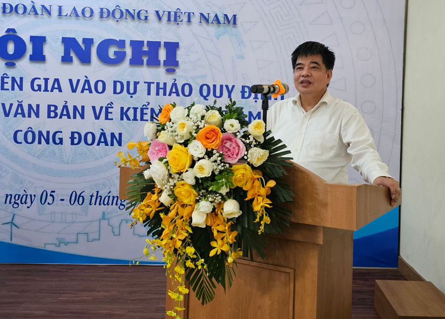 Ông Nguyễn Thanh Sơn, Vụ trưởng Vụ 6, Ủy ban Kiểm tra Trung ương. Ảnh: Bảo Nguyên