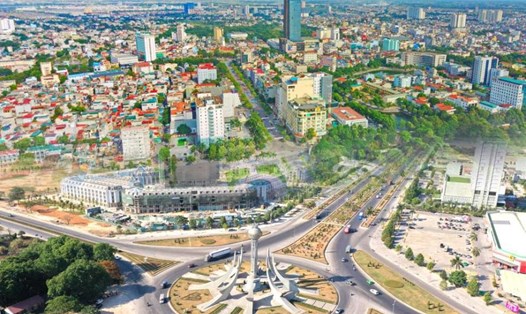 Công nhận đô thị Thanh Hóa, tỉnh Thanh Hóa đạt tiêu chí đô thị loại I. Ảnh: Vũ Lê