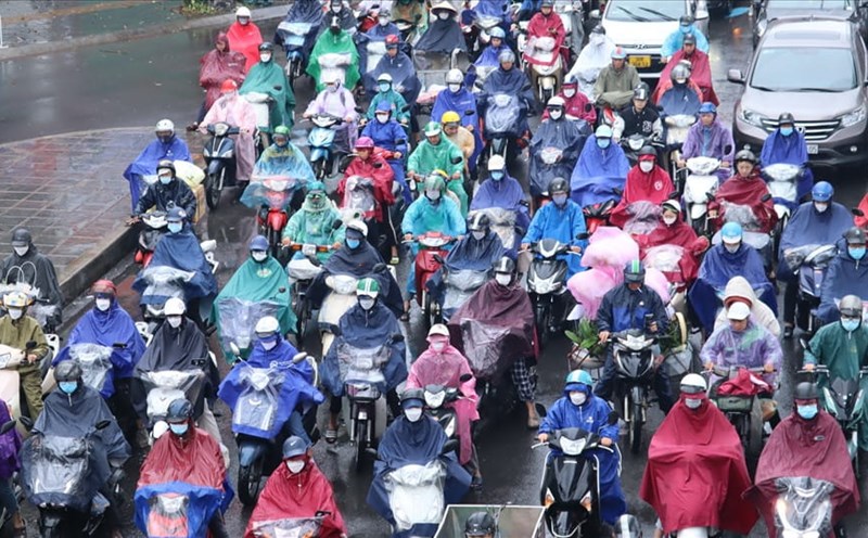 Dự báo Nam Bộ và Bắc Bộ có nơi mưa rất to vượt mốc 90mm