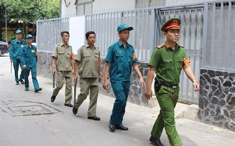 Số lượng thành viên Tổ bảo vệ an ninh, trật tự ở Bắc Ninh căn cứ theo loại thôn, khu phố tại phường, xã, thị trấn. Ảnh minh họa: Bộ Công an