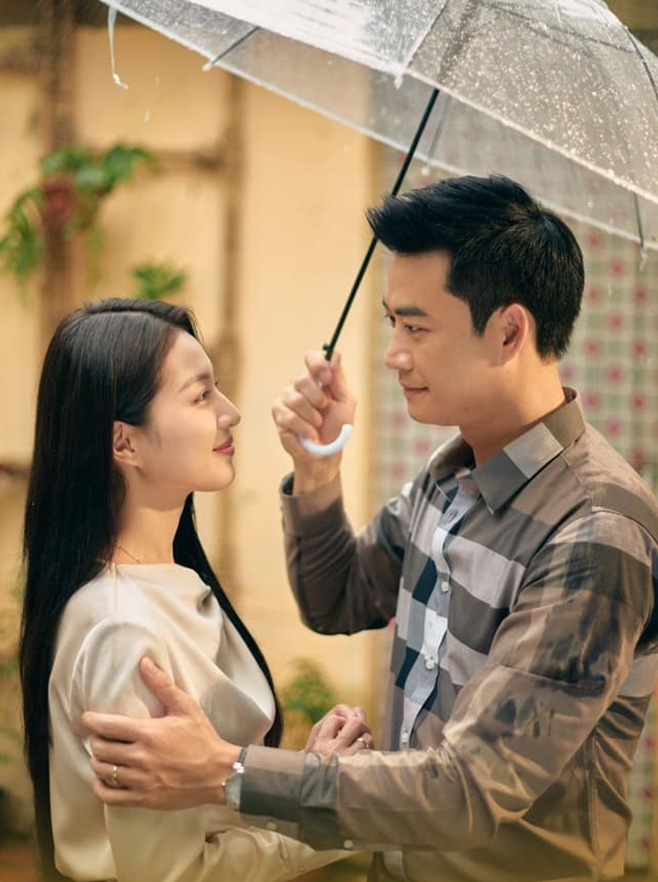 Tien Loc and Bich Ngoc in the movie "Venus shoots the heart of Mars". Photo: Manufacturer