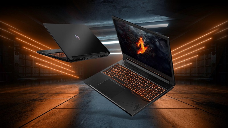 (Gaming Nitro V Series – Popular gaming laptop line). Photo: Acer