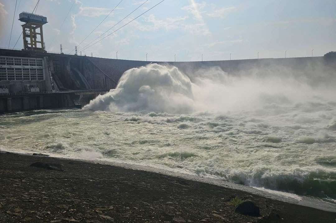 Thủy điện Thác Bà xả lũ đã gây thiệt hại nặng nề cho người dân Yên Bái. Ảnh: NDCC