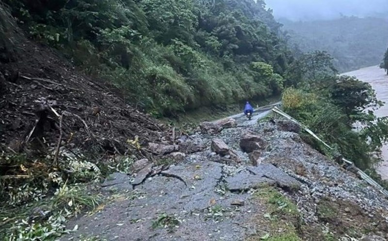 Các tỉnh miền núi Cao Bằng, Lạng Sơn đang tập trung khắc phục hậu quả do mưa lũ, sạt lở. Ảnh: Người dân cung cấp