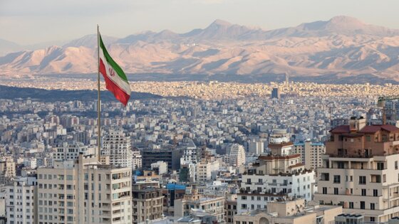 Iran đã phát cảnh báo không phận tới các phi công và cơ quan hàng không quốc tế. Ảnh: Chụp màn hình