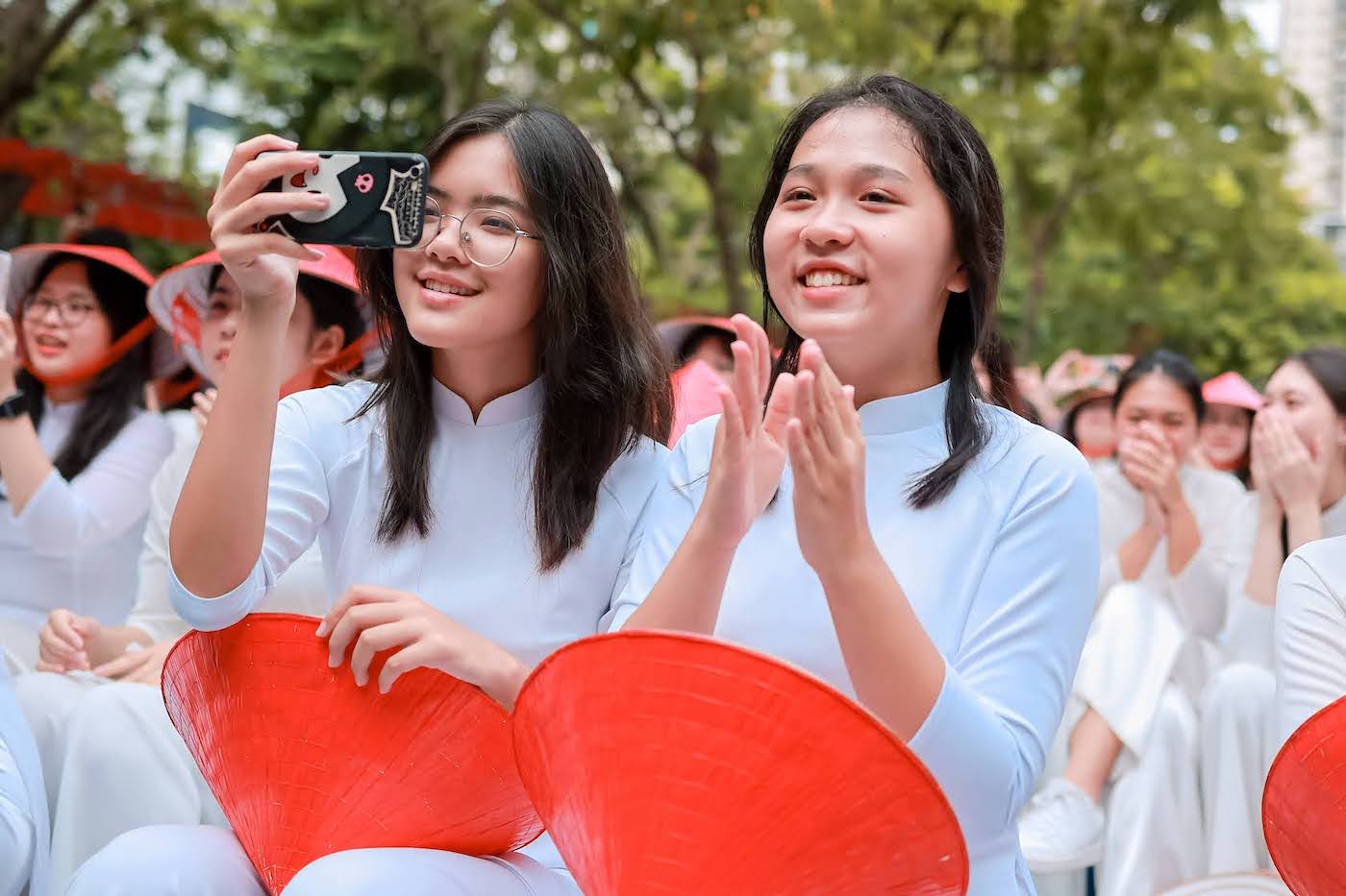 Học sinh cả nước sẽ tham dự lễ Khai giảng năm học mới 2024 - 2025 vào ngày 5.9. Ảnh: Hải Nguyễn