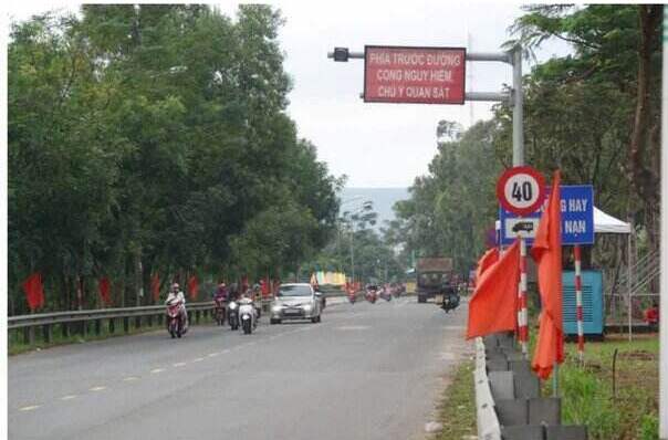 Quốc lộ 14B qua địa phận huyện Hòa Vang (TP Đà Nẵng). Ảnh: Xuân Quỳnh
