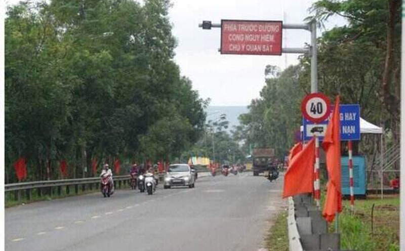 Quốc lộ 14B qua địa phận huyện Hòa Vang (TP Đà Nẵng). Ảnh: Xuân Quỳnh