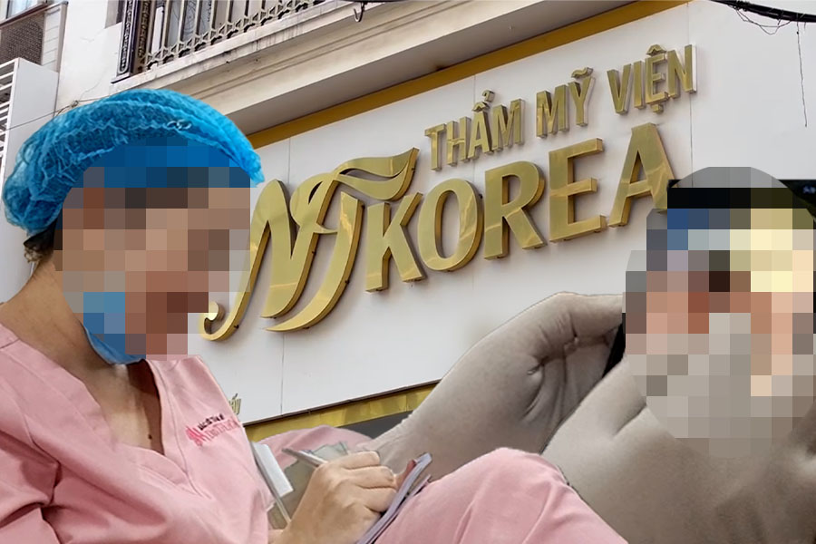 Bát nháo trong tư vấn phẫu thuật của thẩm mỹ viện NT Korea. Ảnh: Nhóm PV.