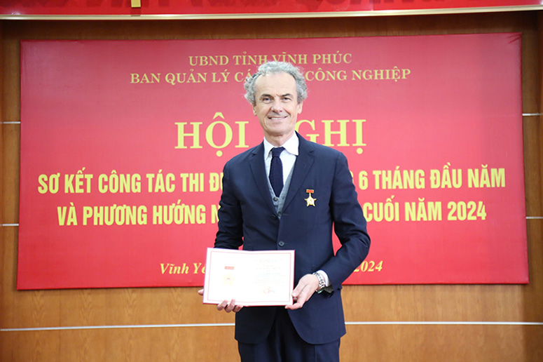 Ông Gianluca Fiume - Tổng giám đốc Piaggio Việt Nam. Ảnh: DN cung cấp