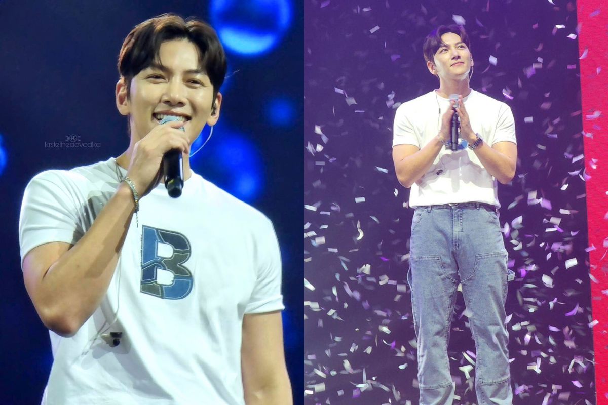 Nam diễn viên Ji Chang Wook trong buổi họp fan ở Philippines. Ảnh: Twitter