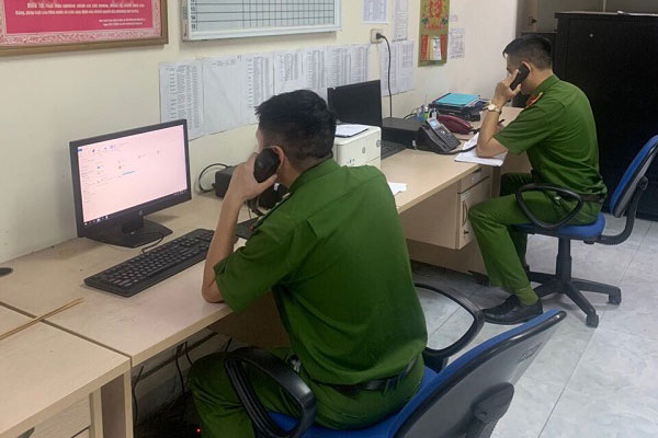 Công an Vĩnh Phúc công bố phạt nguội. Ảnh minh họa: Công an Vĩnh Phúc