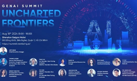Hội nghị trí tuệ nhân tạo GenAI Summit 2024 sẽ có chủ đề "Chân Trời Mới". Ảnh: NIC