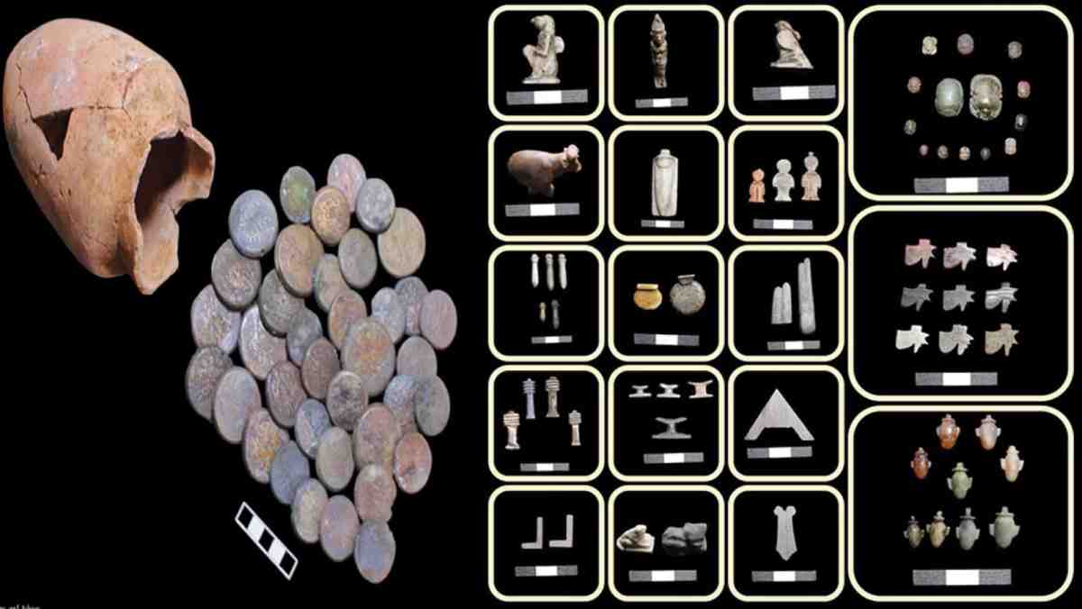 Rare ancient treasures yet to be excavated at an Egyptian cemetery. Photo: Egyptian Ministry of Tourism and Antiquities