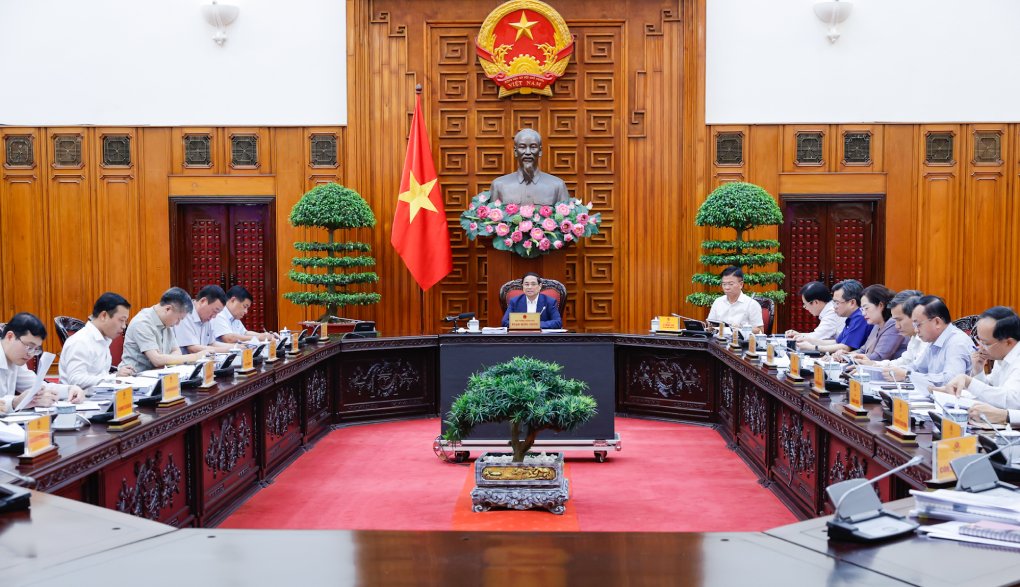 Scene of the meeting. Photo: Nhật Bắc