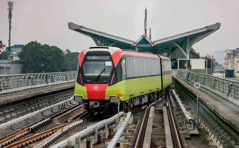 Chưa chốt thời gian chạy tàu metro Nhổn - ga Hà Nội?