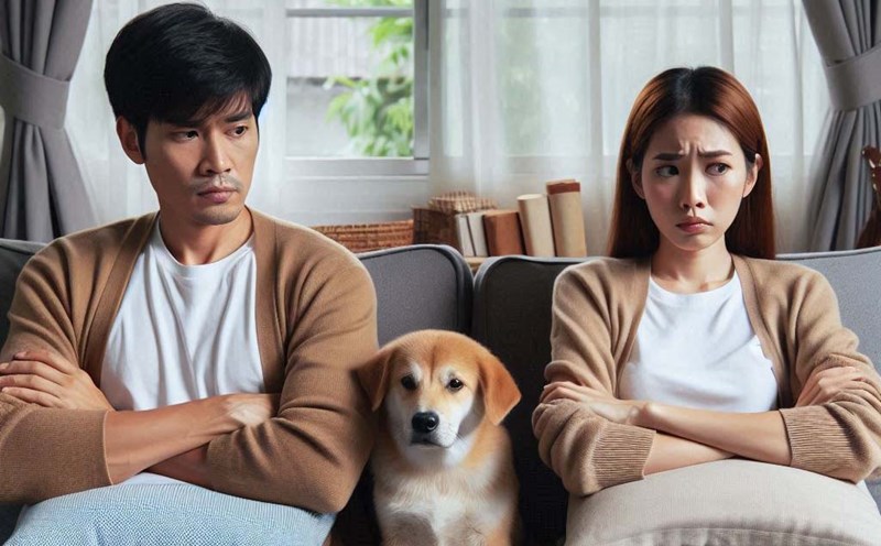 Một số dấu hiệu có thể giúp bạn nhận ra sự vô tâm của nửa kia trong mối quan hệ hôn nhân. Ảnh: AI - Ngọc Thùy.