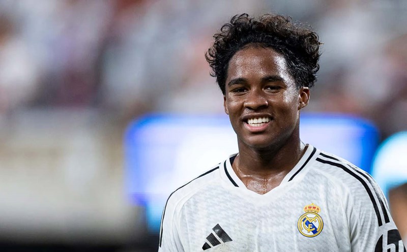 Endrick vẫn còn cả tương lai thênh thang phía trước tại Real Madrid. Ảnh: AFP