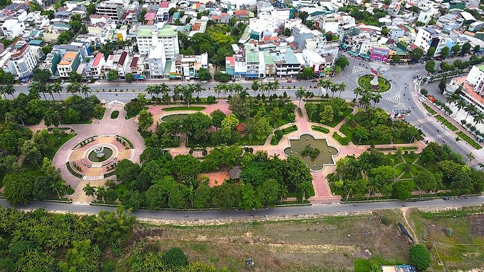 Công viên Ba Tơ, TP Quảng Ngãi. Ảnh: Viên Nguyễn