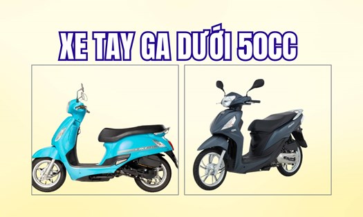 Xe tay ga dưới 50cc đáng mua cho sinh viên tham khảo.