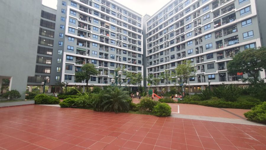 Một dự án NƠXH tại xã Kim Chung, huyện Đông Anh, Hà Nội. Ảnh: Bảo Hân