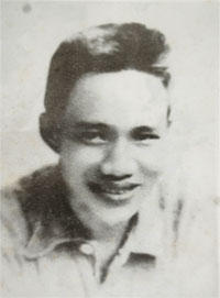 Portrait of patriotic martyr Huỳnh Ngọc Huệ (1914 - 1949), who dedicated his life to the nation and the working class. Photo courtesy