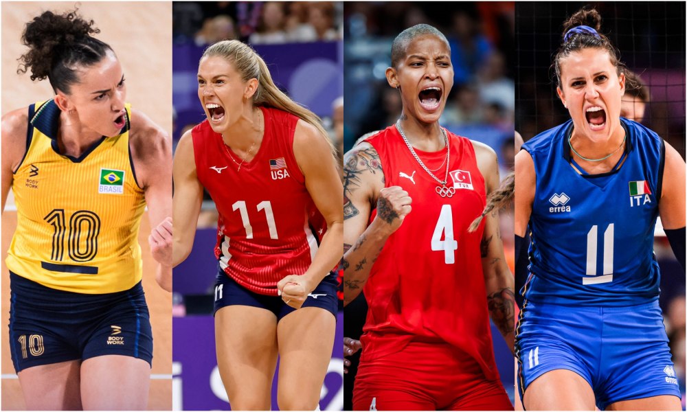 Bóng chuyền nữ Olympic 2024 diễn ra 2 trận bán kết vào tối 8.8, rạng sáng 9.8. Ảnh: Olympic Games